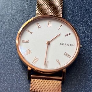 Skagen Rose Gold watch